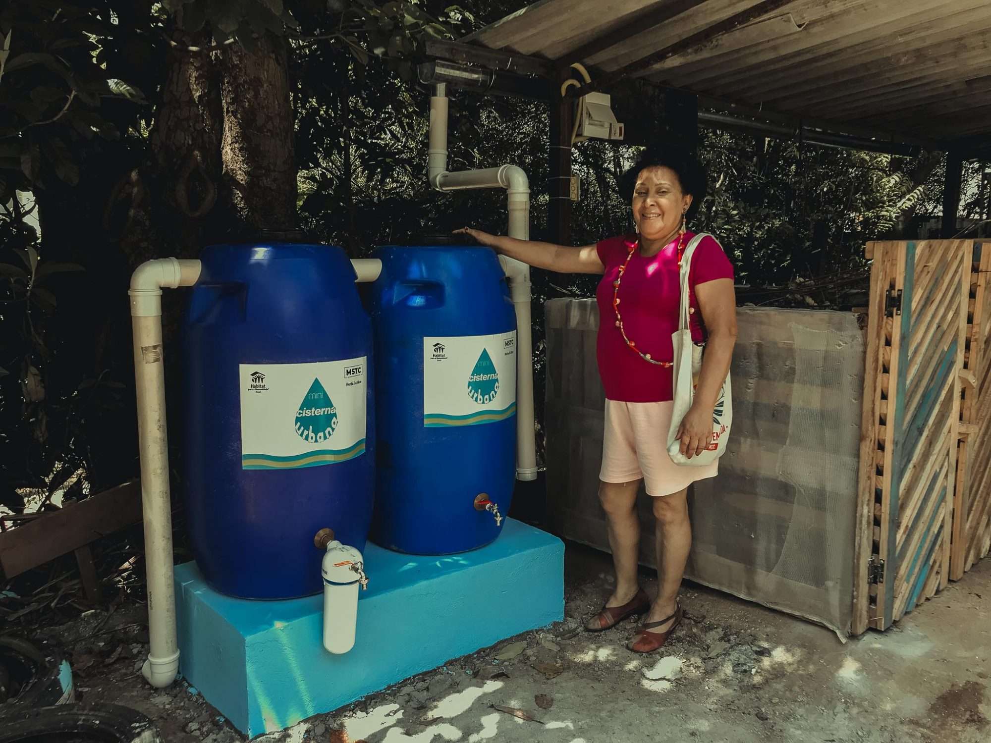 Read more about the article Habitat Brasil instala mini cisternas na horta comunitária da ocupação 9 de julho