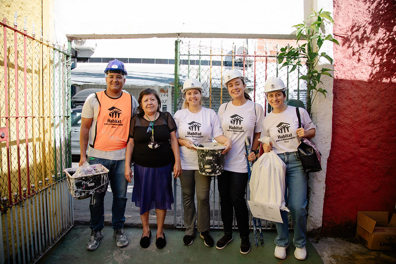 Leia mais sobre o artigo Mais de 200 casas foram reformadas em Heliópolis com apoio da Habitat Para a Humanidade Brasil só em 2024